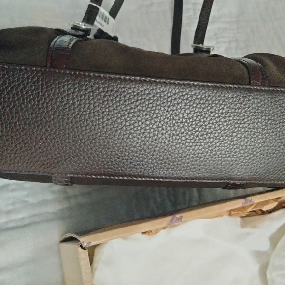 Brighton Chocolate Brown Cinnabar Handbag (Smaller Version of Cinlaire) - Picture 6 of 16